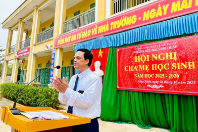 HỘI NGHỊ PHỤ HUYNH LẦN I- TRƯỜNG TIỂU HỌC GIAO THỊNH