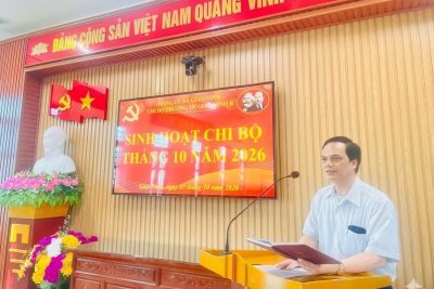 🌟 CHI BỘ TRƯỜNG TIỂU HỌC GIAO NINH B  SINH HOẠT ĐẢNG THƯỜNG KỲ THÁNG 10 NĂM 2026 – LỄ KẾT NẠP  ĐẢNG VIÊN MỚI 🌟